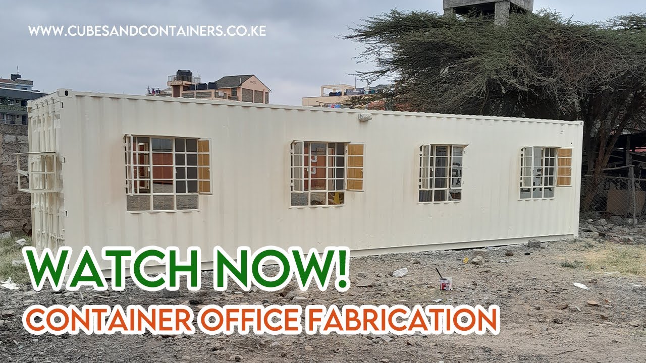 WEST POKOT CONTAINER OFFICE FABRICATION