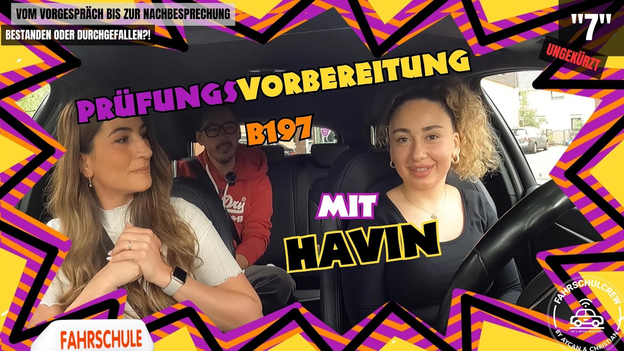 Prüfung #prüfungsvorbereitung B197 mit Havin, Duisburg Fahrn - Neumühl, #fahrschule #fyp