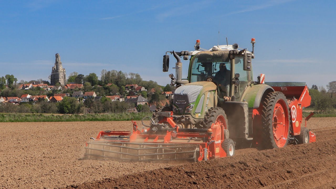 FENDT ONE 722 Design Line à la plantation 2022 🥔