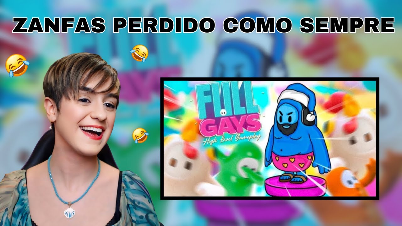 REACT - Fall Guys PT#02 - Tem que jogar isso de meia noite!