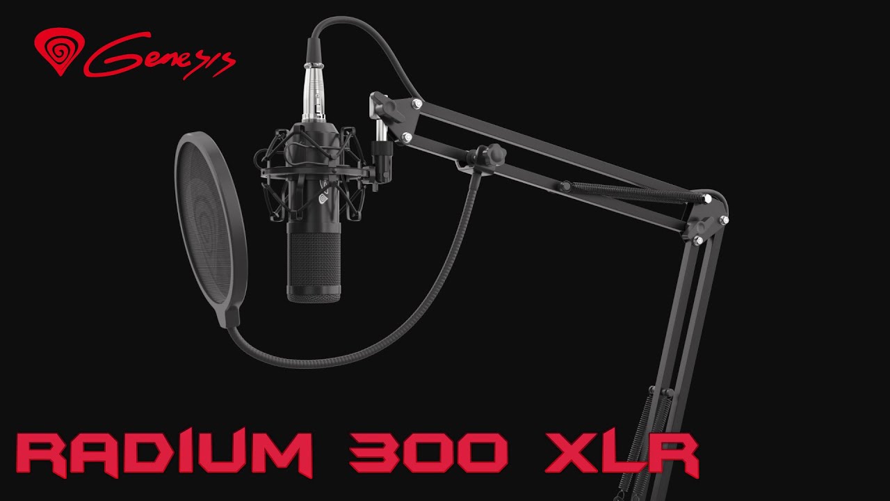Genesis Radium 300 XLR - dobry mikrofon dla streamera i podcastera? | test, recenzja, review