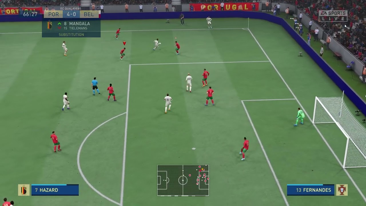 Amazing defending Fifa22 gameplay 