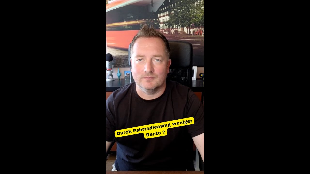 Weniger Rente durch Fahrradleasing ?