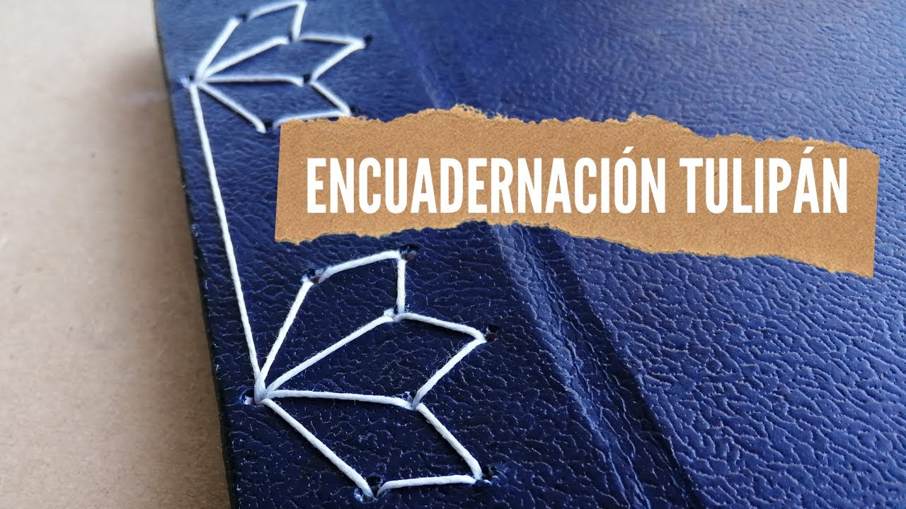 Encuadernación japonesa Tulipán