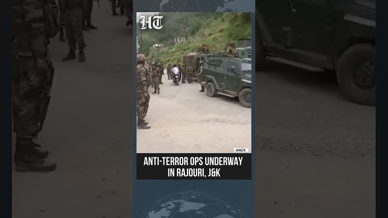 Anti-Terror Operation Underway In Rajouri&rsquo;s Ghambir Mughlan After Intel On Suspected Terrorists