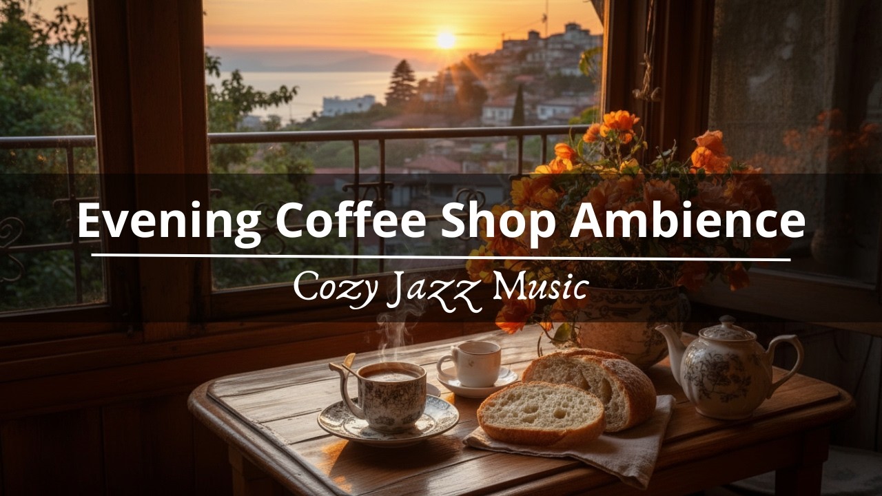 Evening Coffee Shop Mood – Cozy Jazz Background Music for Unwinding