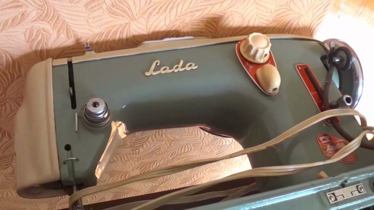 ПОКУПКА ШВЕЙНОЙ МАШИНКИ LADA 237 1960-х годов ВЫШИВАЛЬНАЯ ШВЕЙНАЯ МАШИНКА