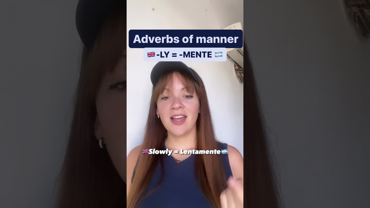 Adverbs of manner