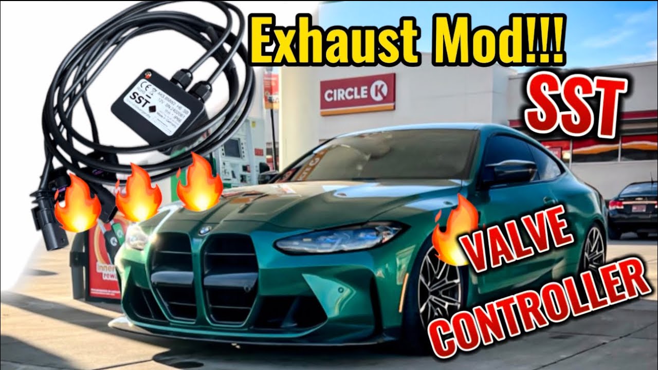 Установка и обзор контроллера клапанов BMW M4!!!!