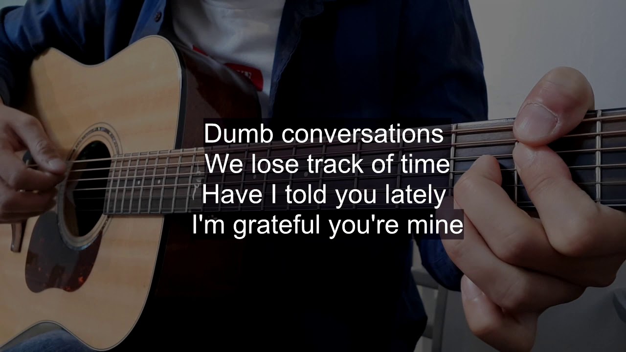 [MR] Bruno Major - Nothing Guitar instrumental (Guitar MR / Sam Kim version)