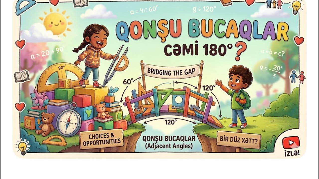 Qonşu və qarşılıqlı bucaqlar dərs izahı