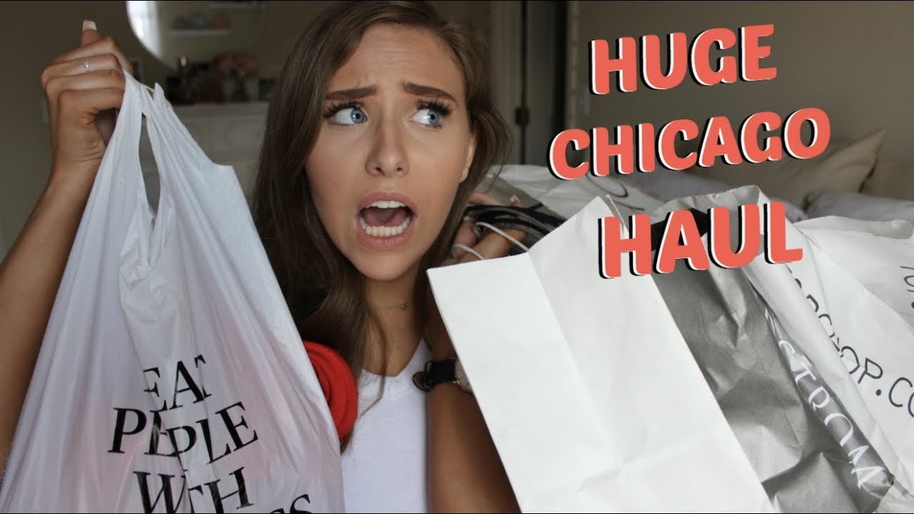 HUGE CHICAGO TRY ON HAUL | TOPSHOP, BRANDY MELVILLE, & MORE!