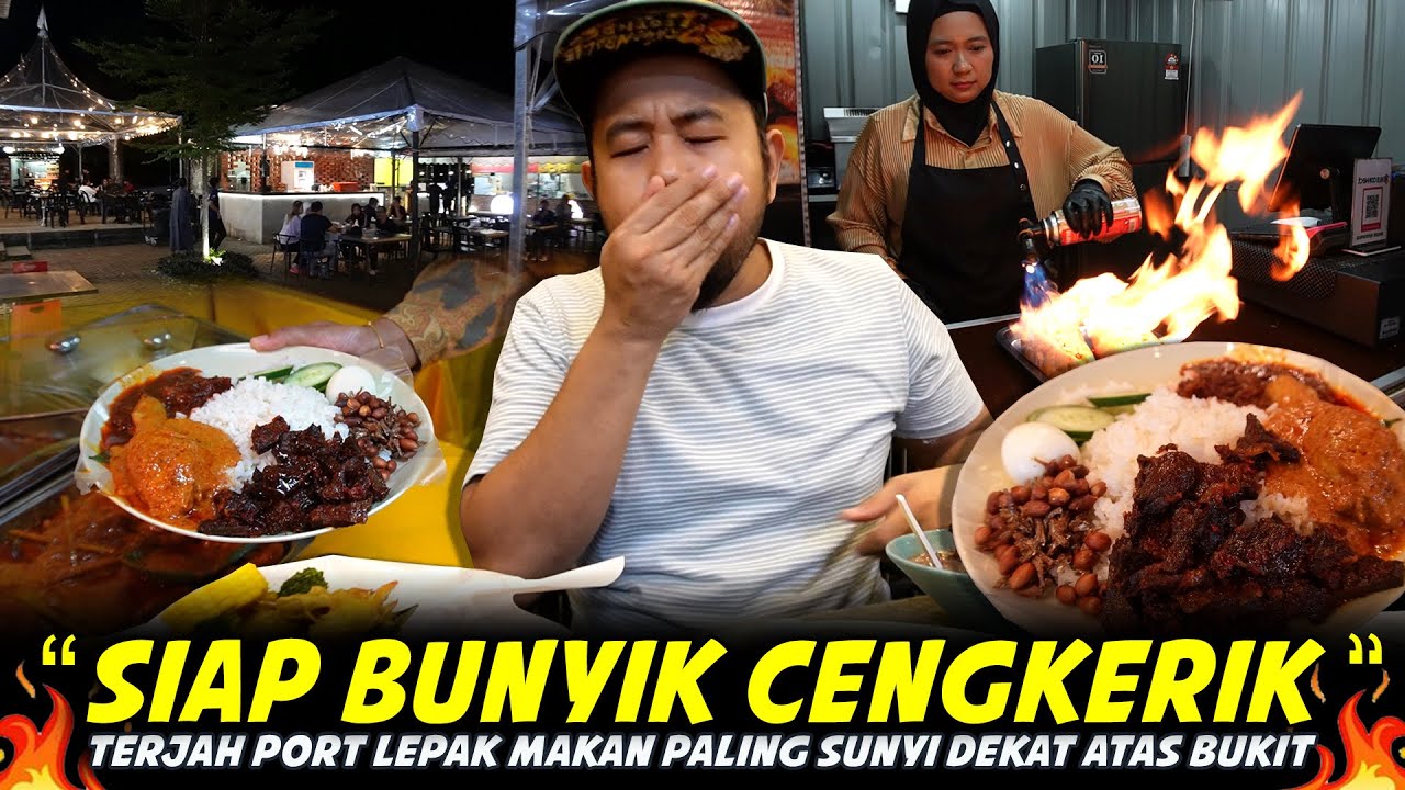 SUNYI..PADAH BERNIAGA DALAM HUTAN..Tak Dapat Dekat Tempat Lain..Foodcourt Paling Tenang RIMBA AMPANG