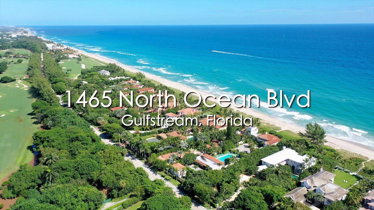 Luxury Listing | Historic Oceanfront Estate | Gulf Stream Florida