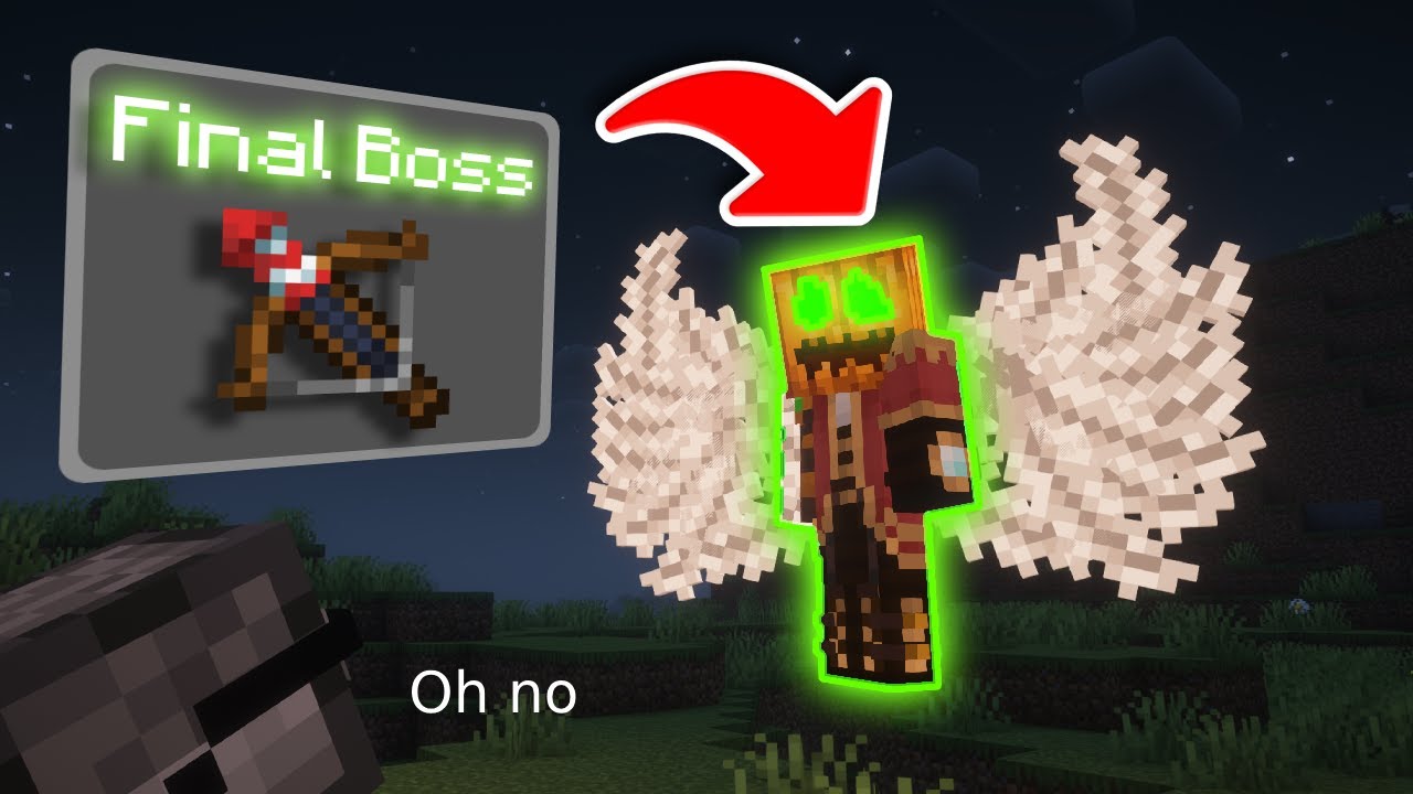 Becoming the Final Boss of Halloween with Command Blocks