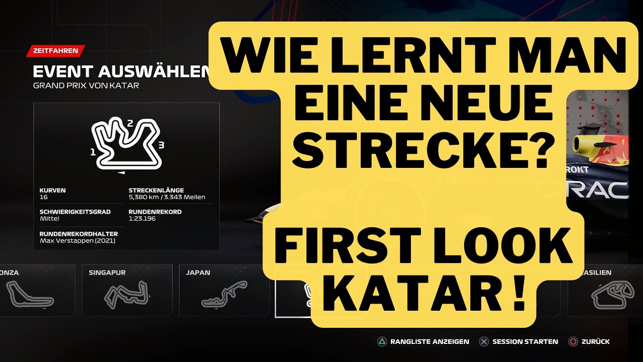KATAR LERNEN? - FIRST LOOK ! - F1 2023 - FPL_CHAOZ - DEUTSCH/GERMAN