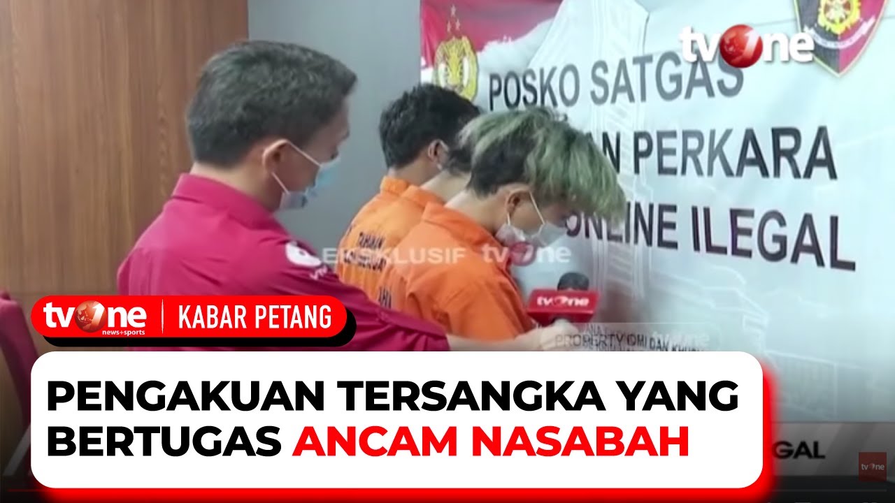 Edit Foto Korban Sebagai Ancaman, Pengakuan Langsung Tersangka Pinjol Ilegal | Kabar Petang tvOne