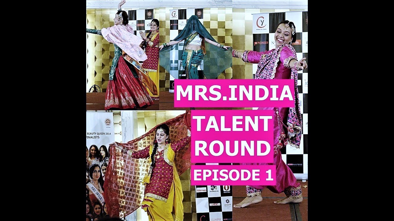 MRS INDIA TALENT ROUND VLOG #14  JUDGE RABBI SHERGILL : Mrs. India Beauty Queen 2014 Season 1