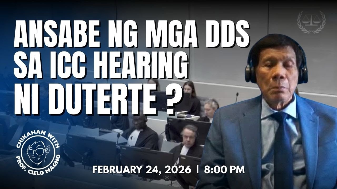 Ansabe ng mga DDS sa ICC Hearing ni Duterte?