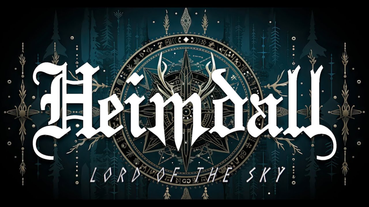 Heimdall - Lord of The Sky (2024) - Lyric Visualizer Video
