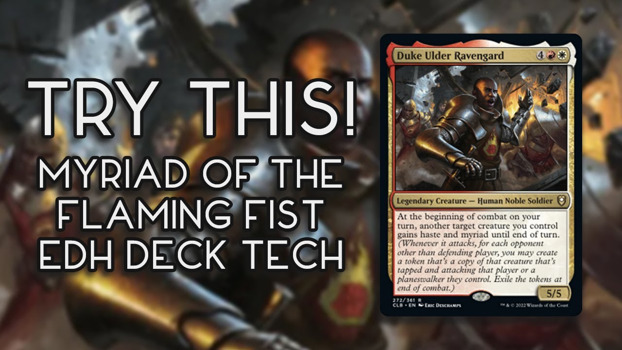Duke Ulder Ravengard Commander Deck Tech | Try This! Myriad ETB Legion EDH Deck!