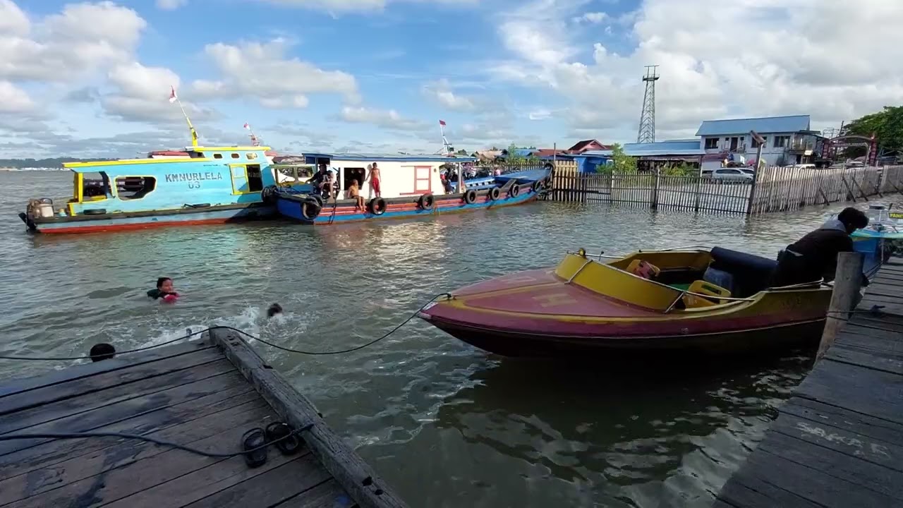 GERBANG IBUKOTA BARU||PELABUHAN SPEEDBOAT DAN KELOTOK DI PENAJAM PASER UTARA