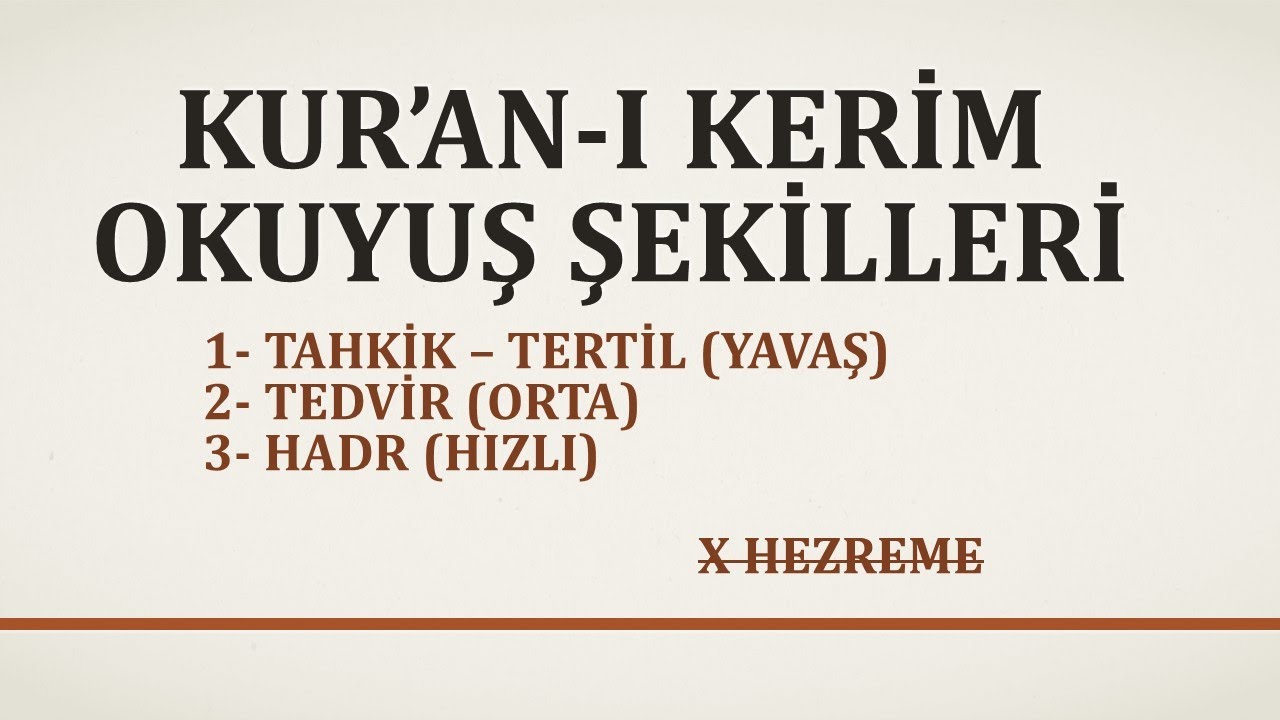 Tahkik Tedvir Hadr