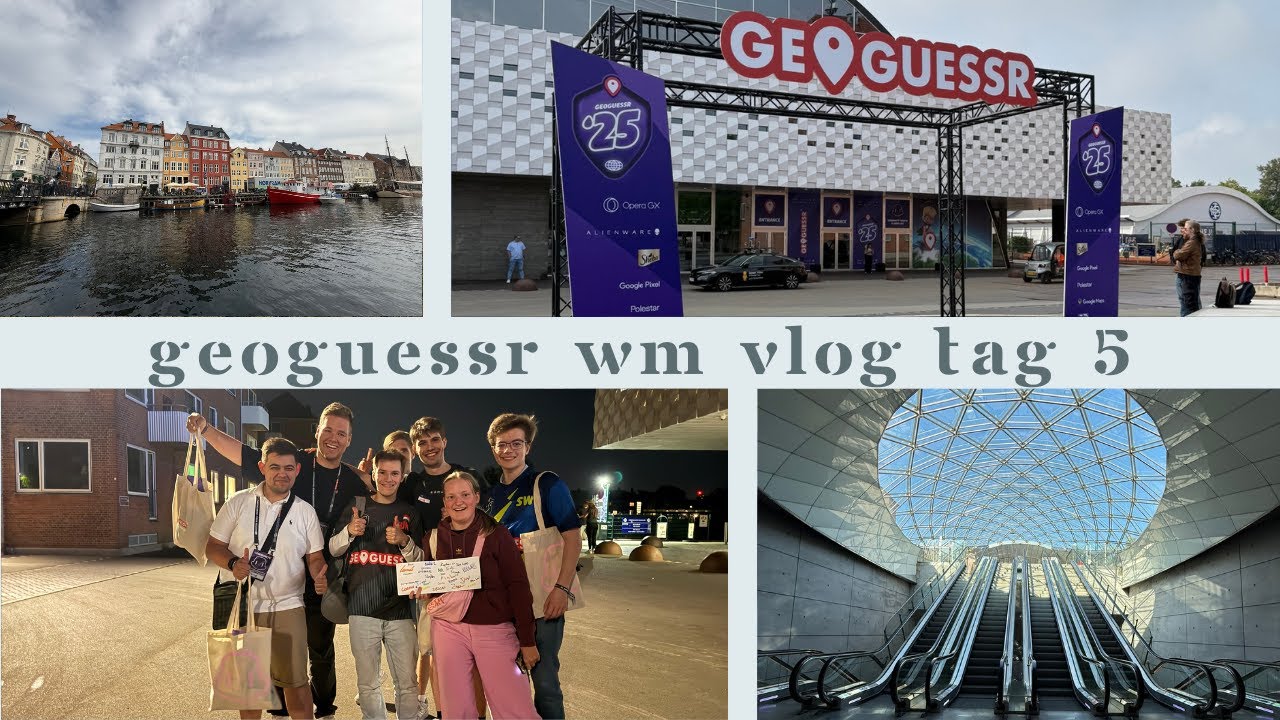 GeoGuessr Weltmeisterschaft 2025: Malmö - Erinnerungen - Recap | Tag 5/5