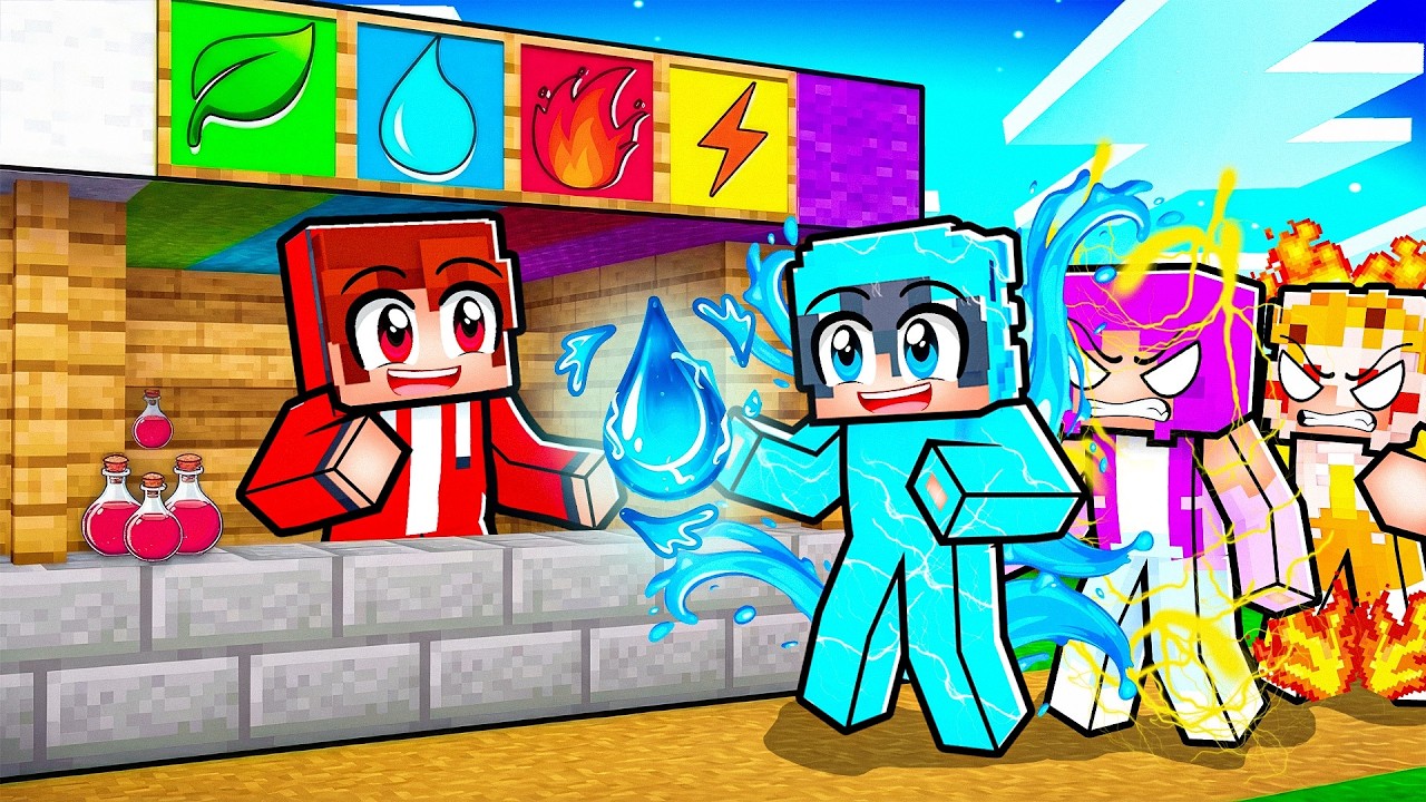 Minecraft AMA ELEMENTAL Dükkanı Açtım