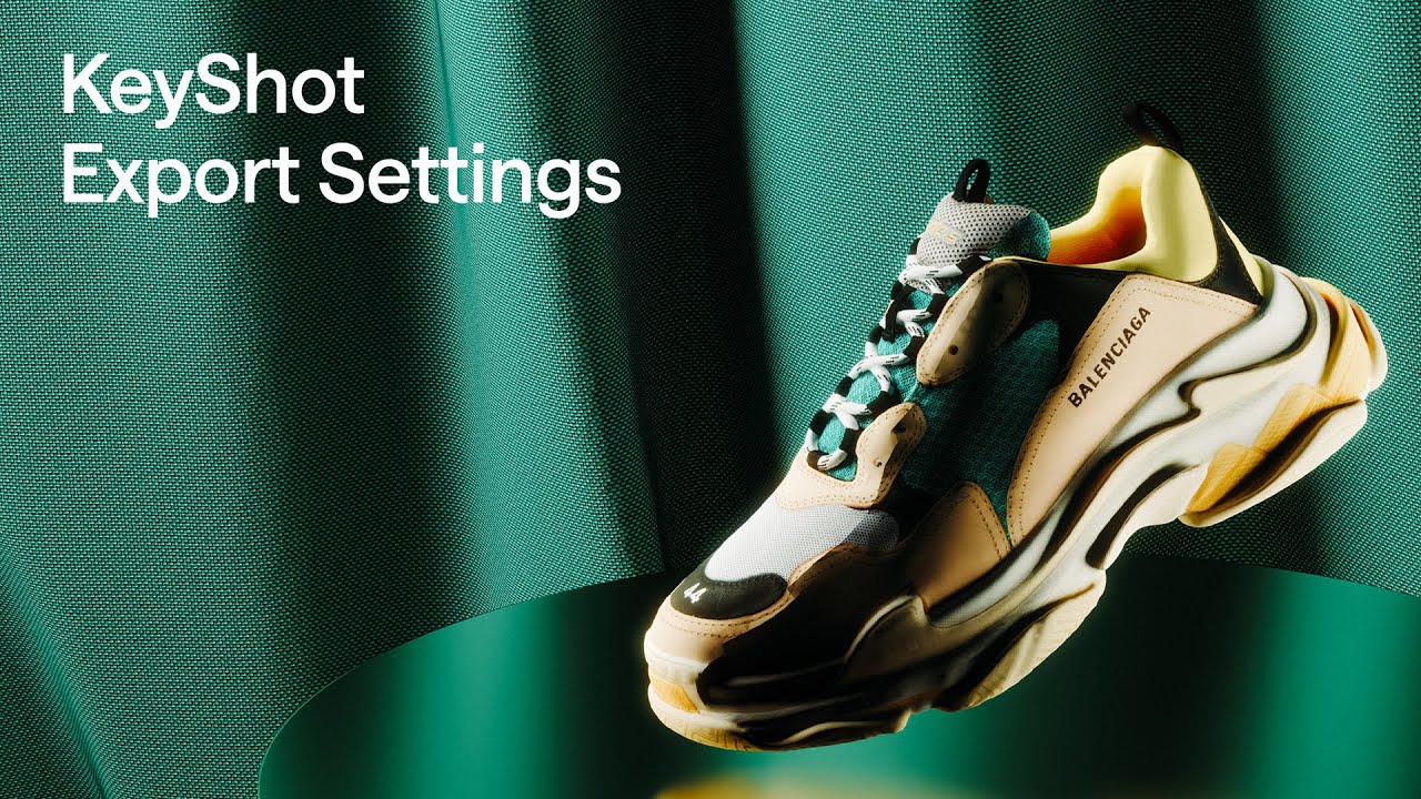 My Recommended KeyShot Export Settings (2022)