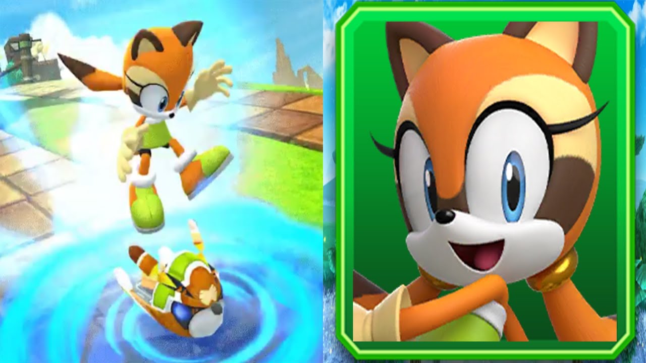 Обновление Sonic Forces Speed ​​Battle — Первый взгляд на Marine The Raccon — Событие Movie Super...