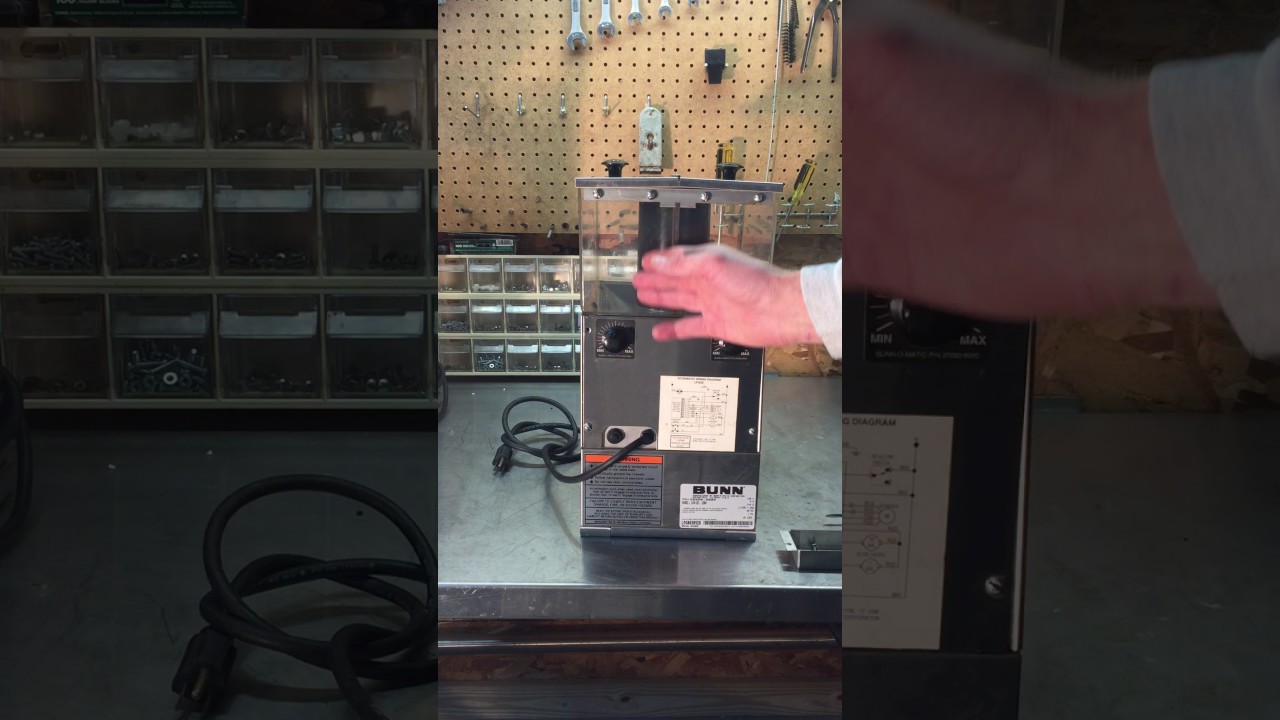 Bunn LPG E2 Grinder Adjustment
