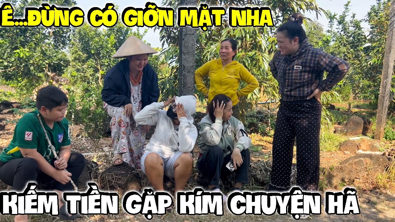 Linh Ế Kéo Đồng Bọn Về Lụm Dì Hương | Anh Ba Báo