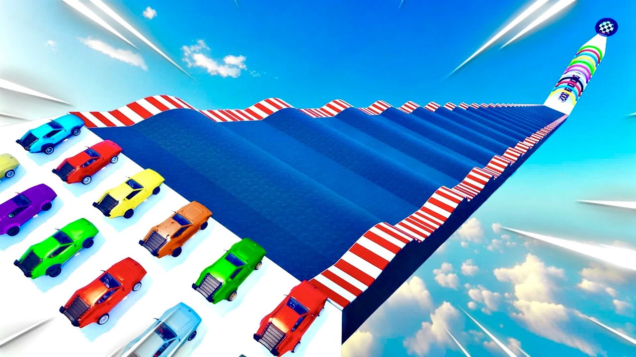 MEGA RAMPA DE SUPER COCHES en FORTNITE 😱🚘 Aquí no hay quien viva Fortnite 59