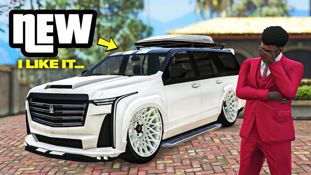 GTA 5 Online - NEW Cavalcade XL Customization! (Cadillac Escalade V)