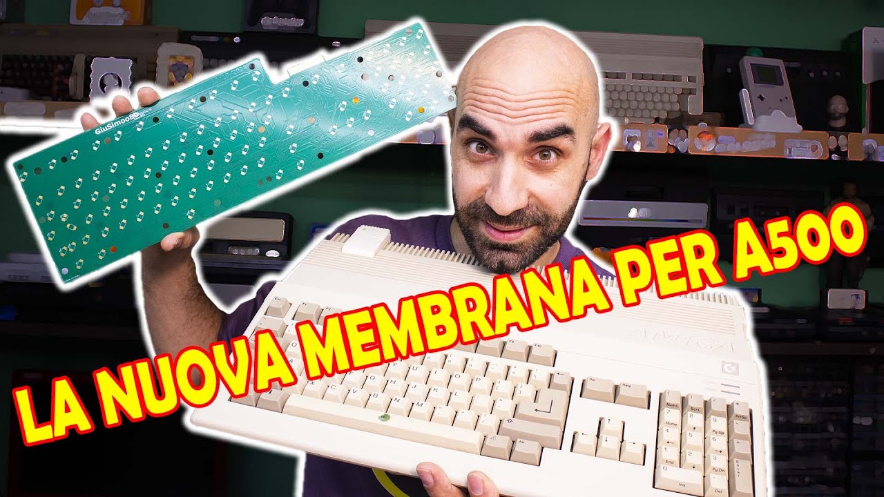 Ho Creato una Membrana Low Cost per Amiga 500! feat.  @bebboslab