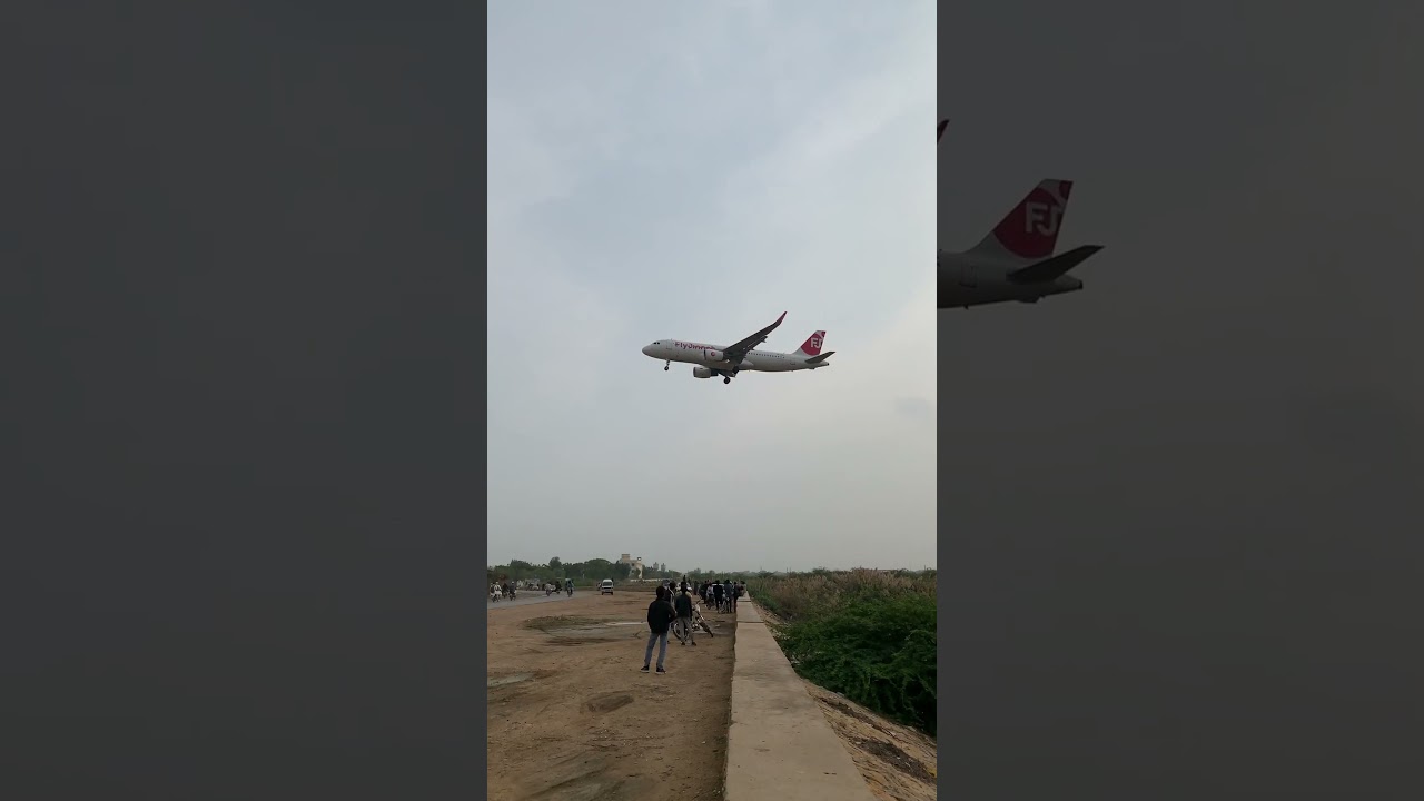 Fly Jinnah | Airbus A320 | Landing | Karachi ✈️