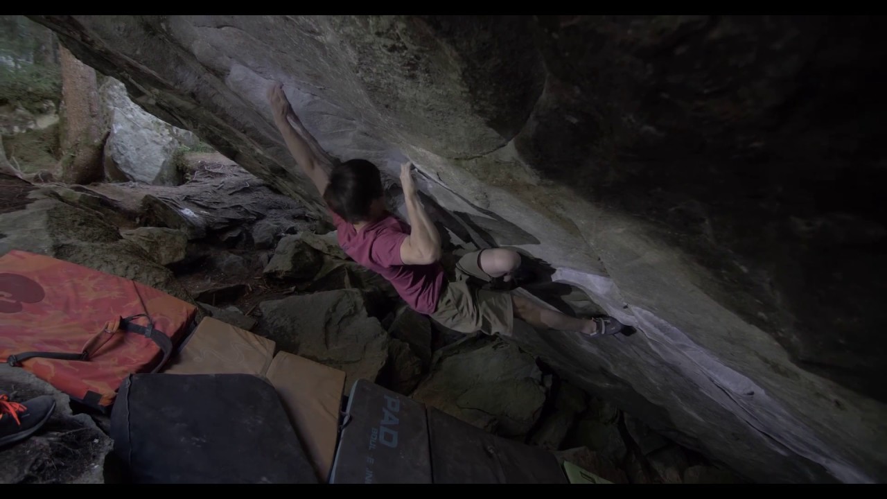 Practice of the wild V15 五段+【クライミングチャンネル】外岩ボルダリングの動画・トポはクライミングチャンネル