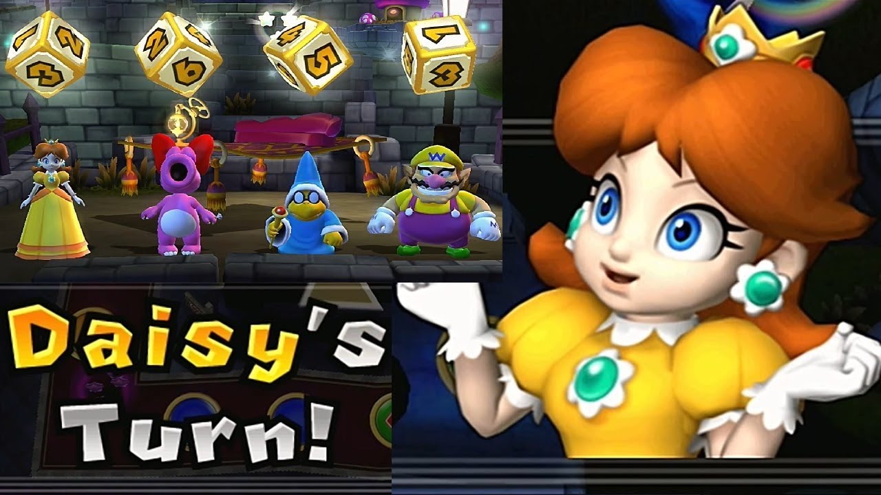 Mario Party 9◆Solo Mode #158 Daisy◆Boo's Horror Castle