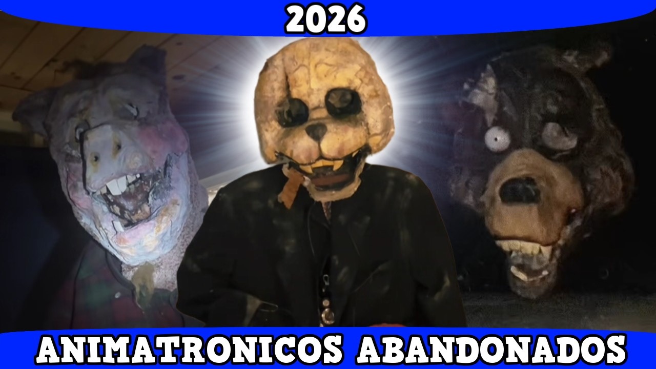ANIMATRONICOS REALES ABANDONADOS - FNAF REAL - TODA LA HISTORIA en el 2026