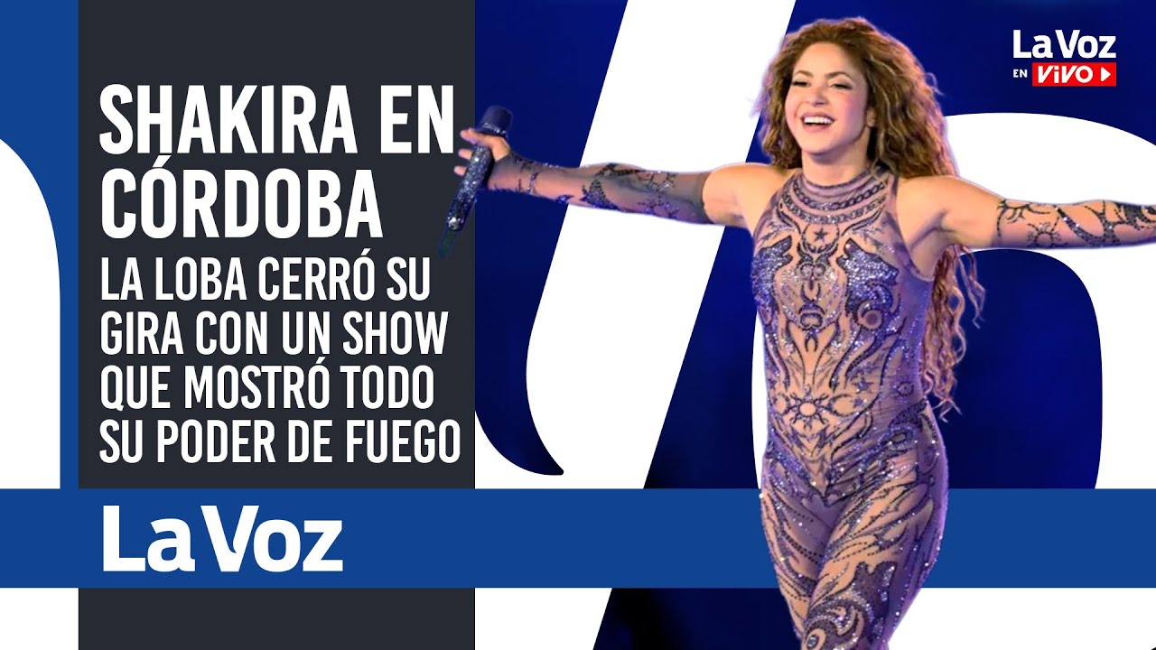 LA REVANCHA DE SHAKIRA: CERRÓ SU GIRA sudamericana con un SHOW INOLVIDABLE EN CÓRDOBA