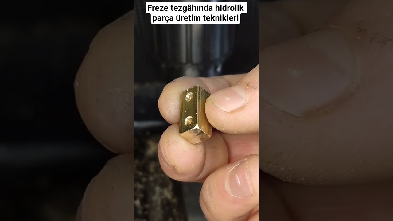 Freze tezgâhında hidrolik parçalar nasıl üretilir? 
