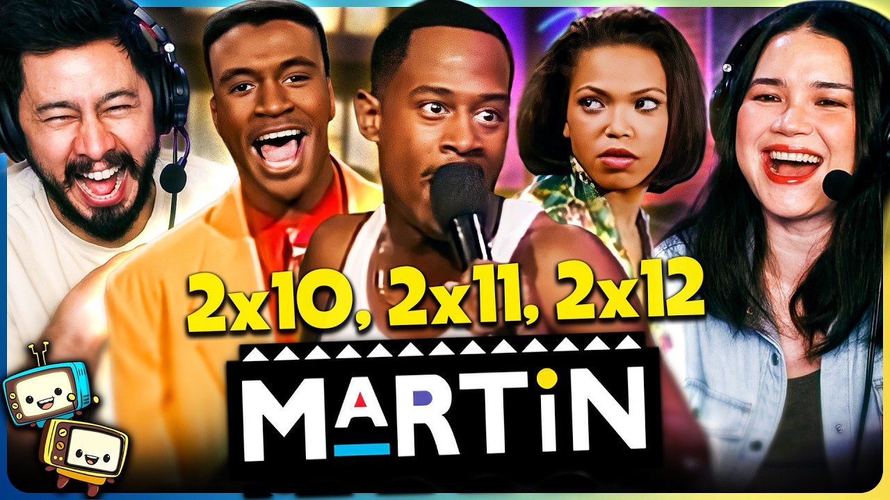 MARTIN (1993) 2x10, 2x11 & 2x12 Reaction! | First Time Watch | Martin Lawrence w/ Jaby Koay