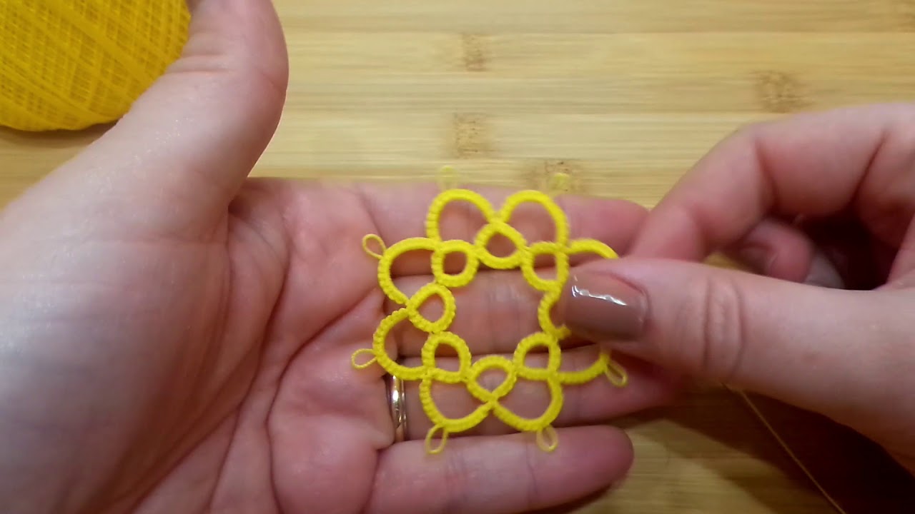 Chiacchierino Ad Ago Primi Passi - 1° Tutorial - Orecchini Semplici - Needle Tatting Earrings Bijoux