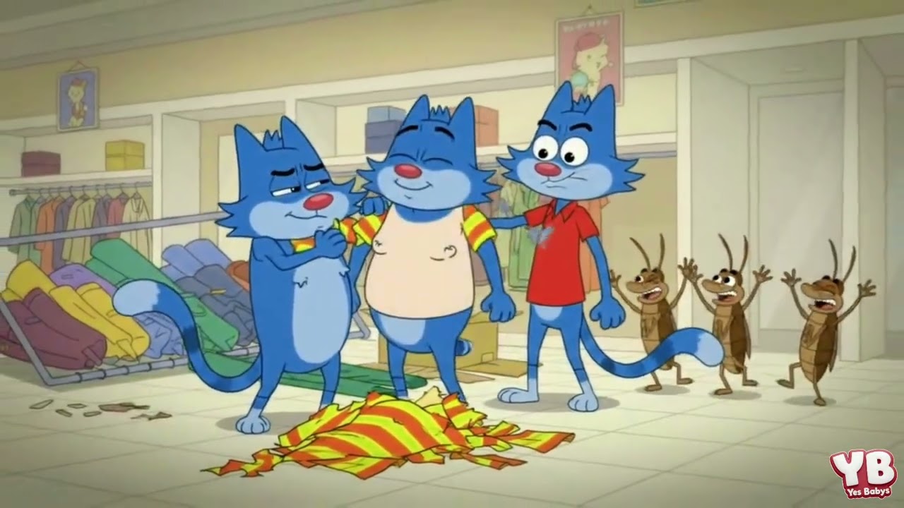 Oggy and the Cockroaches Funny Shopping Mall Adventure! 😂 Epic Chaos with Joey, Marky | Ep43