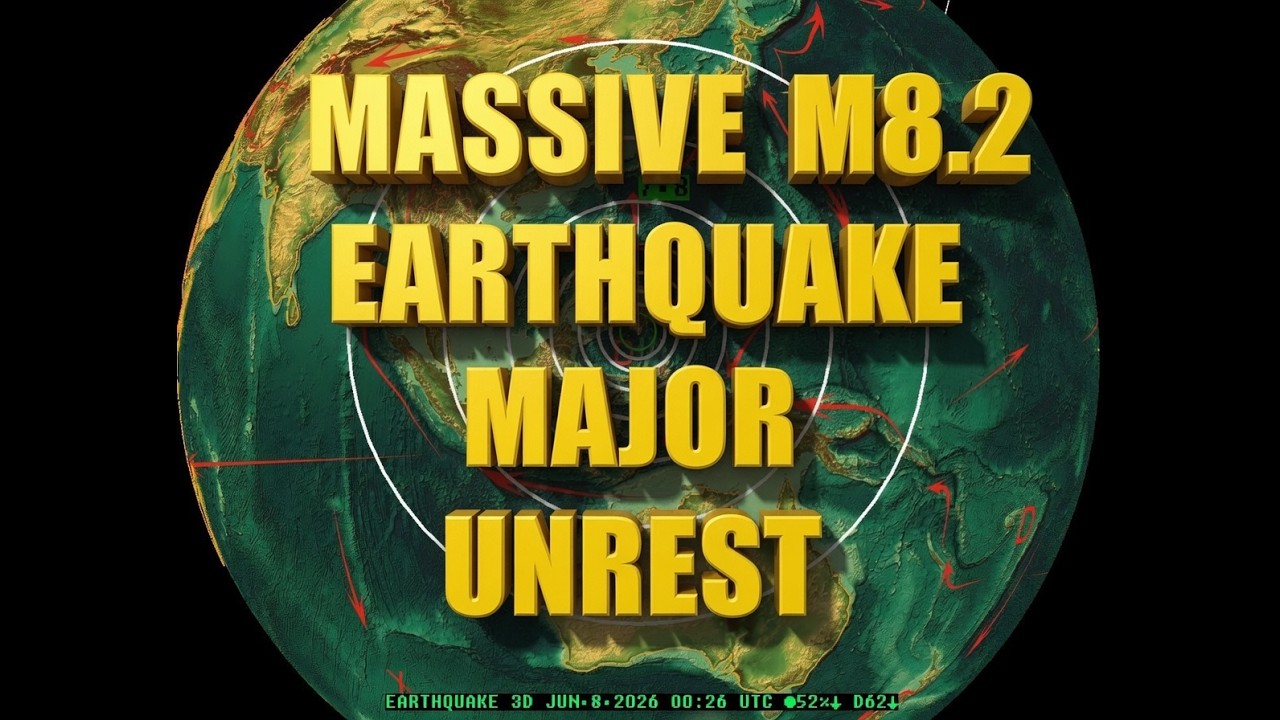 6/07/2026 -- Very Large M8.2 (M7.8) Earthquake and Tsunami Threat in West Pacific Philippines