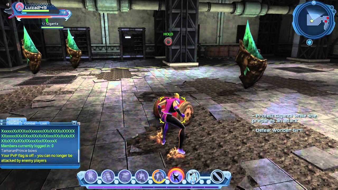 DC Universe Online fase #giganta vil&atilde;o