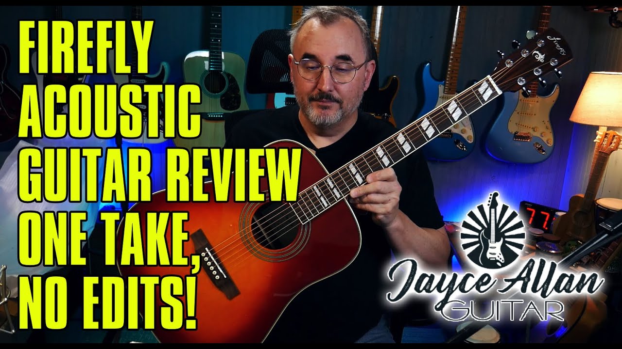 Firefly Acoustic Guitar Review. One Take, No Edits.