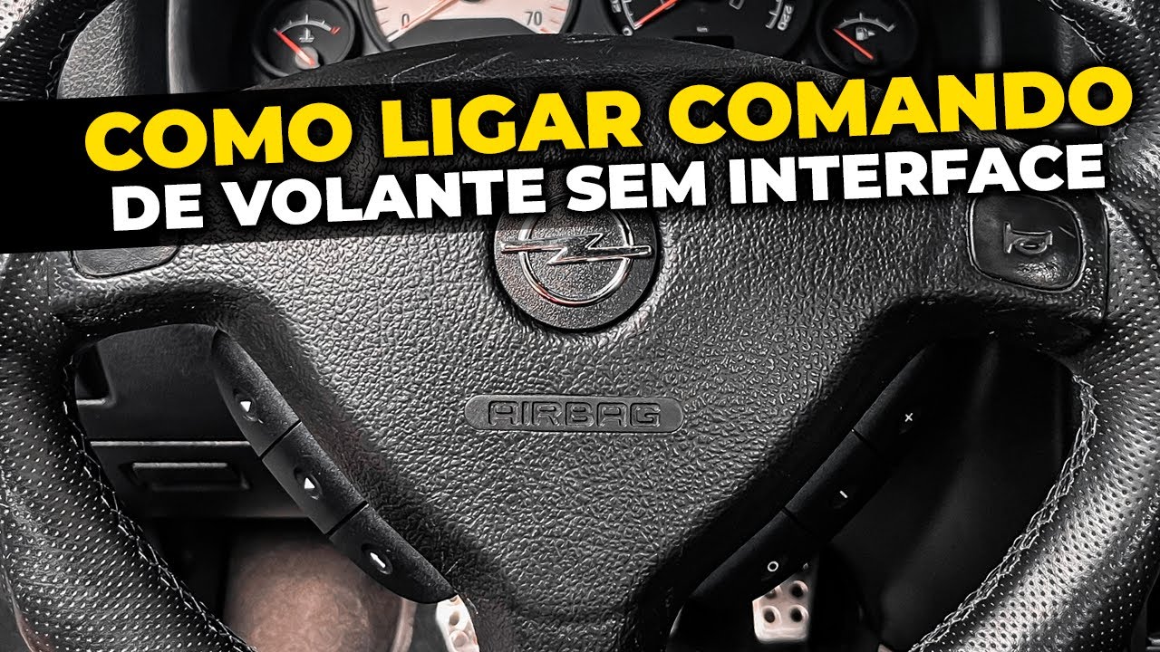 Chevrolet Astra e Zafira - COMO LIGAR COMANDO DE VOLANTE SEM INTERFACE