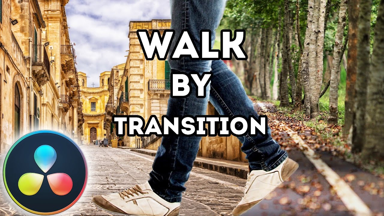 Easy Walk By Transition Effect Davinci Resolve 19 | Basic Tutorial